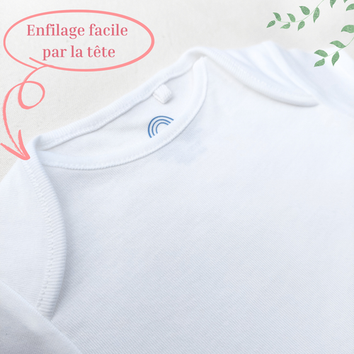 Body à manches courtes personnalisable